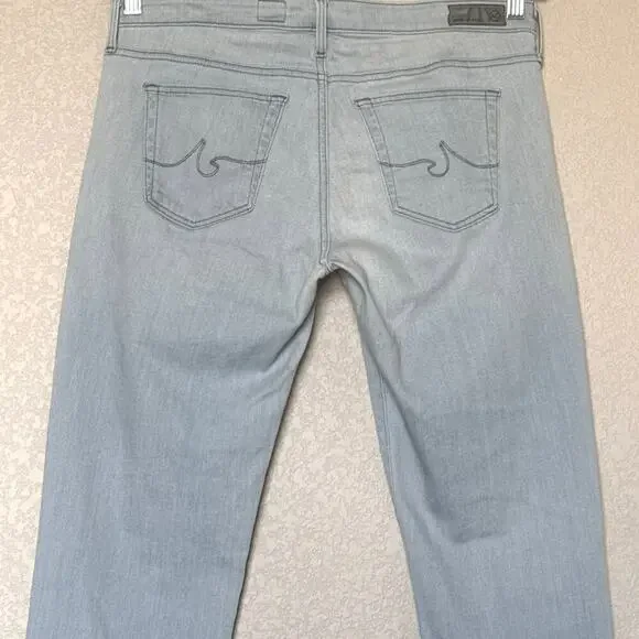 AG Adriano Goldschmied Women’s Stevie Ankle Slim Straight Leg Jeans Size 29R - Picture 6 of 13